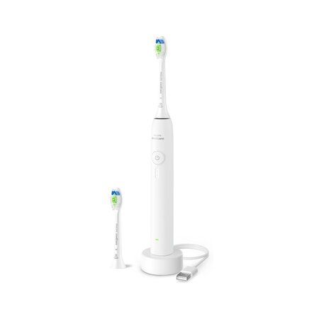Periuta de dinti electrica Philips Sonicare 3100, Alb, HX4032/21, O Periuta + 2 rezerve, Philips 791786