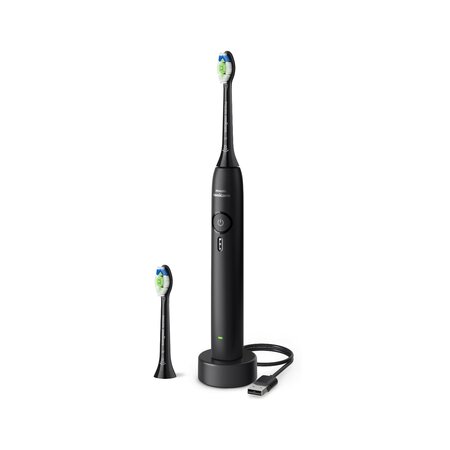Periuta de dinti electrica Philips Sonicare 3100, Negru, HX4032/32, O Periuta + 2 rezerve, Philips 791805