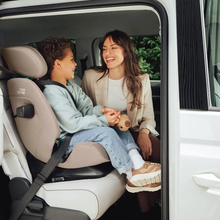Scaun auto cu isofix Safefix, Teak, 3.5 - 12 ani, Britax Romer 791858
