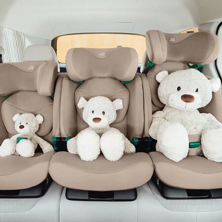 Scaun auto cu isofix Safefix, Teak, 3.5 - 12 ani, Britax Romer 791861