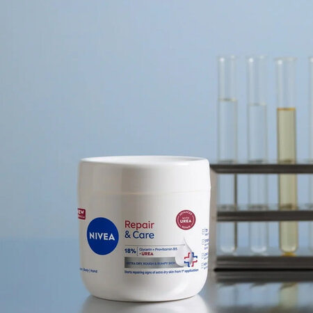 Crema pentru fata,maini si corp Repair & Care 18%, 400 ml, Nivea 791878