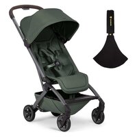Pachet carucior pentru copii, Joolz Aer2 Forest Green + Marsupiu pentru toddler, Wildride
