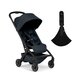 Pachet carucior pentru copii, Joolz Aer2 Navy Blue + Marsupiu pentru toddler, Wildride 792039