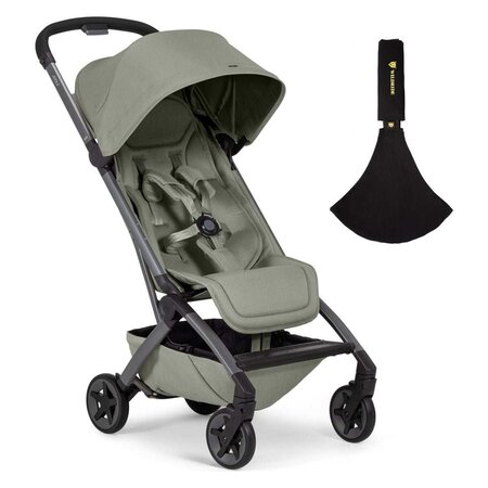 Pachet carucior pentru copii, Joolz Aer2 Sage Green + Marsupiu pentru toddler, Wildride