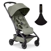 Pachet carucior pentru copii, Joolz Aer2 Sage Green + Marsupiu pentru toddler, Wildride