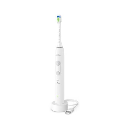 Periuta de dinti electrica Philips Sonicare 4100, Alb, HX4041/41, Philips 792142