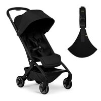 Pachet carucior pentru copii, Joolz Aer2 Space Black + Marsupiu pentru toddler, Wildride