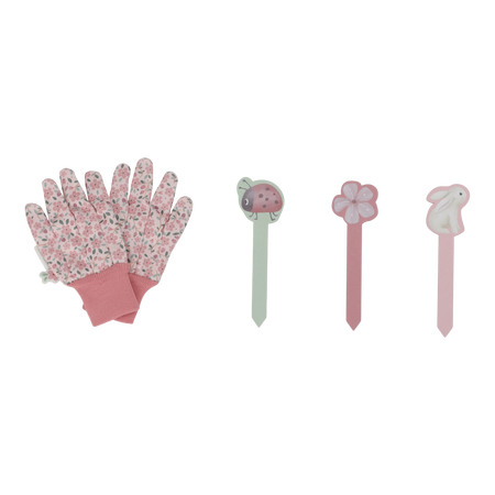 Set de joaca pentru gradinarit, Fairy Garden, 4 ani+, 10 piese, Little Dutch 792225