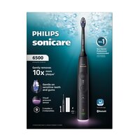 Periuta de dinti electrica plus toc Philips Sonicare 6500, Negru, HX7411/09, Philips
