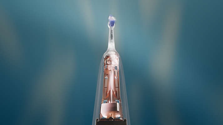 Tehnologie Sonicare de ultimă generație