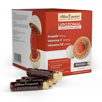 Lipozomal Propolis, Vitamina C si Vitamina D3, 30 fiole x 10 ml, Albina Carpatina