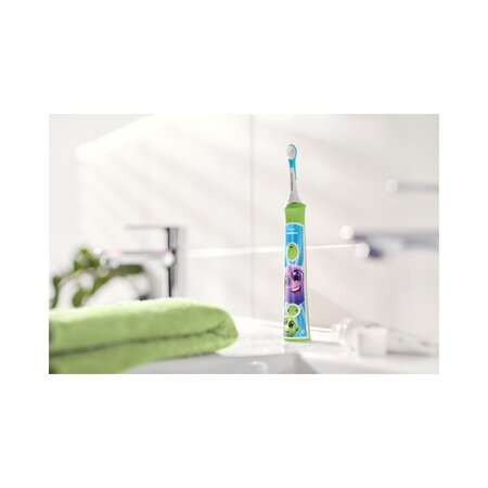 Periuta de dinti electrica pentru copii Philips Sonicare, Verde, HX6352/11, Philips 792637