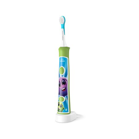 Periuta de dinti electrica pentru copii Philips Sonicare, Verde, HX6352/11, Philips 792635