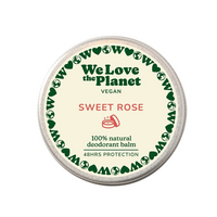 Deodorant natural crema Sweet Rose, 35 g, We Love The Planet