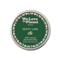 Deodorant natural crema Zesty Lime, 35 g, We Love The Planet