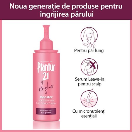 Ser cu cafeina pentru cresterea parului Plantur 21 Booster, 125 ml, Dr Wolff 792872