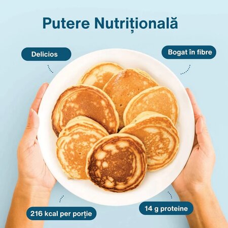 Clatite cu aroma de vanilie One Meal+Prime, 60 g, Nupo 793179