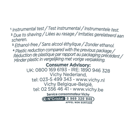 Pachet Deodorant antiperspirant roll-on pentru barbati Invisible Resist 72H, 2 x 50 ml, Vichy 793302