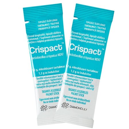 Prebiotic pentru flora vaginala Crispact, 30 plicuri, Adexilis 816367