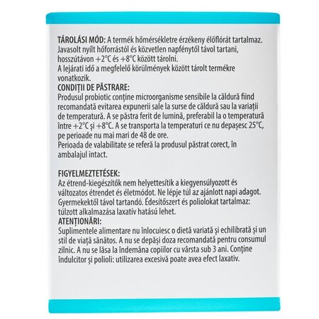 Prebiotic pentru flora vaginala Crispact, 30 plicuri, Adexilis 816370