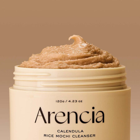 Balsam de curatare cu galbenele Calendula Rice Mochi Cleanser, 120 g, Arencia 793633