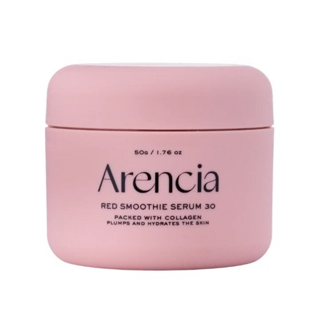 Serum tip gel pentru fermitate cu colagen si niacinamide Red Smoothie Serum, 50 g, Arencia