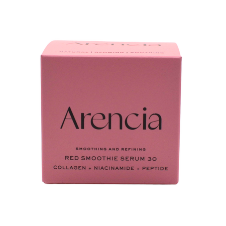 Serum tip gel pentru fermitate cu colagen si niacinamide Red Smoothie Serum, 50 g, Arencia 793730