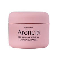 Serum tip gel pentru fermitate cu colagen si niacinamide Red Smoothie Serum, 50 g, Arencia