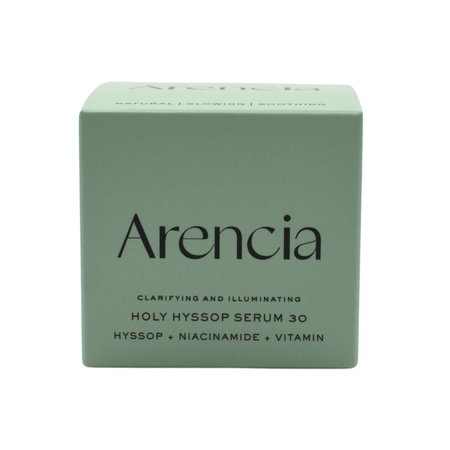 Serum tip gel pentru luminozitate si uniformizare Holy Hyssop Seum 30, 50 g, Arencia 793737