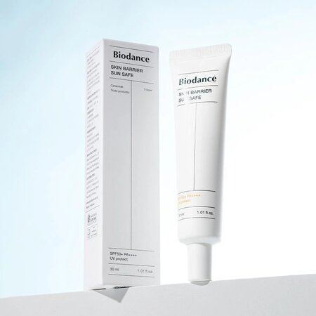 Crema de fata hidratanta cu SPF50+ PA++++ Skin Barrier Sun Safe, 30 ml, Biodance 793796