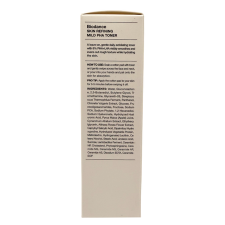 Toner facial exfoliant Skin Refining Mild PHA, 150 ml, Biodance 793849