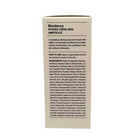 Serum facial hidratant si calmant Hydro Cera-Nol, 50 ml, Biodance 793898