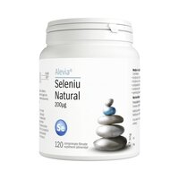 Seleniu Natural, 200 mcg, 120 capsule, Alevia