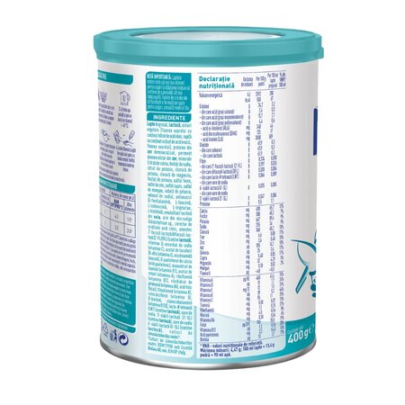 Formula de lapte de continuare Nan 2 Optipro HMO, +6 luni, 400 g, Nestle 772681