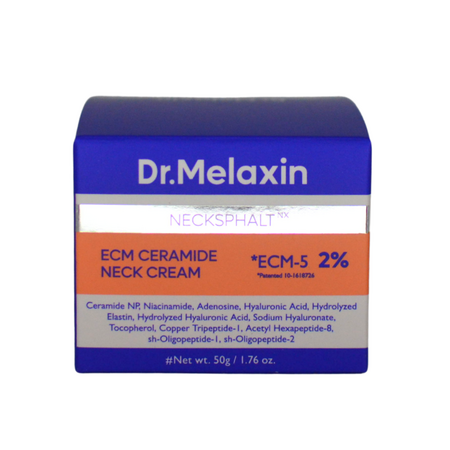 Crema de fermitate si lifting pentru gat cu ECM-5 si Liposome Peptide, 50 ml, Dr. Melaxin 794500