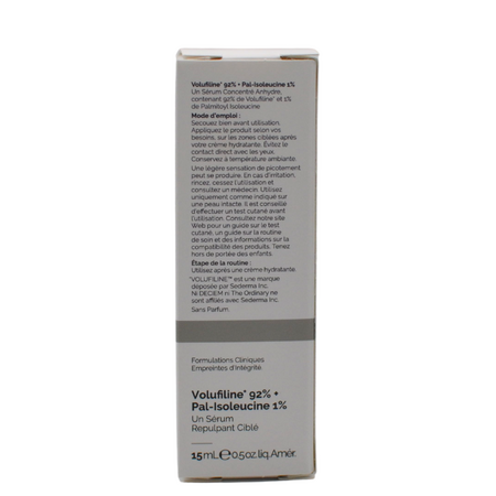 Serum pentru fermitate si volum Volufiline 92% + Palmitoyl Isoleucine 1%, 15 ml, The Ordinary 794691