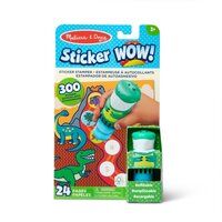 Set de joaca cu autocolante si stampila, Dinozaur, 3 ani+, Melissa and Doug