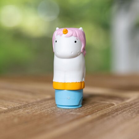 Set de joaca cu autocolante si stampila reincarcabila, Unicorn, 3 ani+, Melissa and Doug 794762