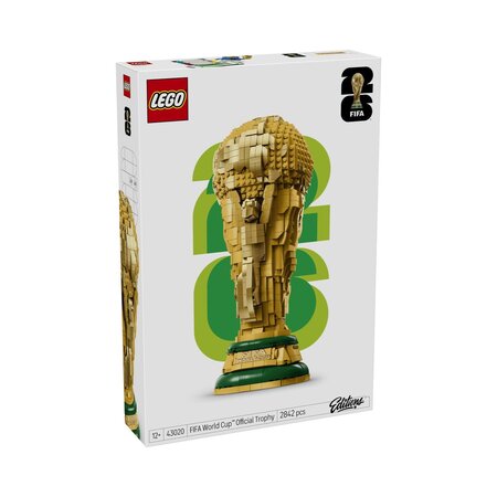 Trofeul oficial al Cupei Mondiale FIFA, 12 ani +, 43020, 2842 piese, Lego 794818