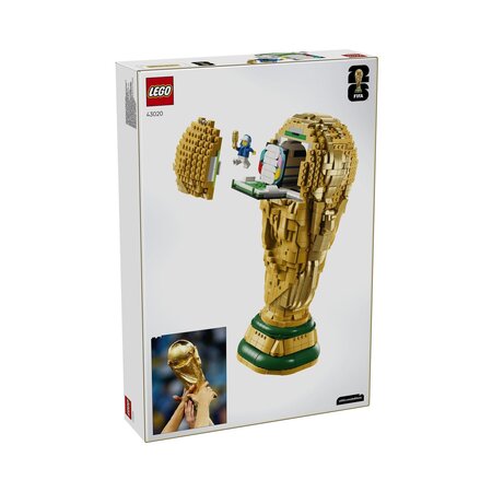 Trofeul oficial al Cupei Mondiale FIFA, 12 ani +, 43020, 2842 piese, Lego 794826