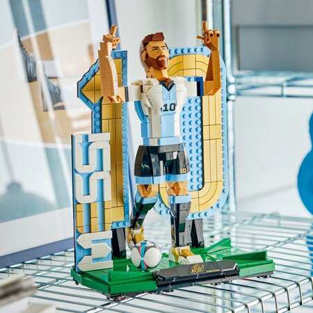 Lionel Messi  Legenda a fotbalului, 12 ani +, 43015, 958 piese, Lego 794845