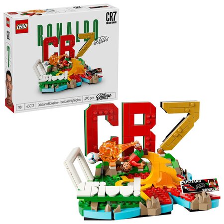 Cristiano Ronaldo Momente importante din fotbal, 10 ani+, 43012, 490 piese, Lego