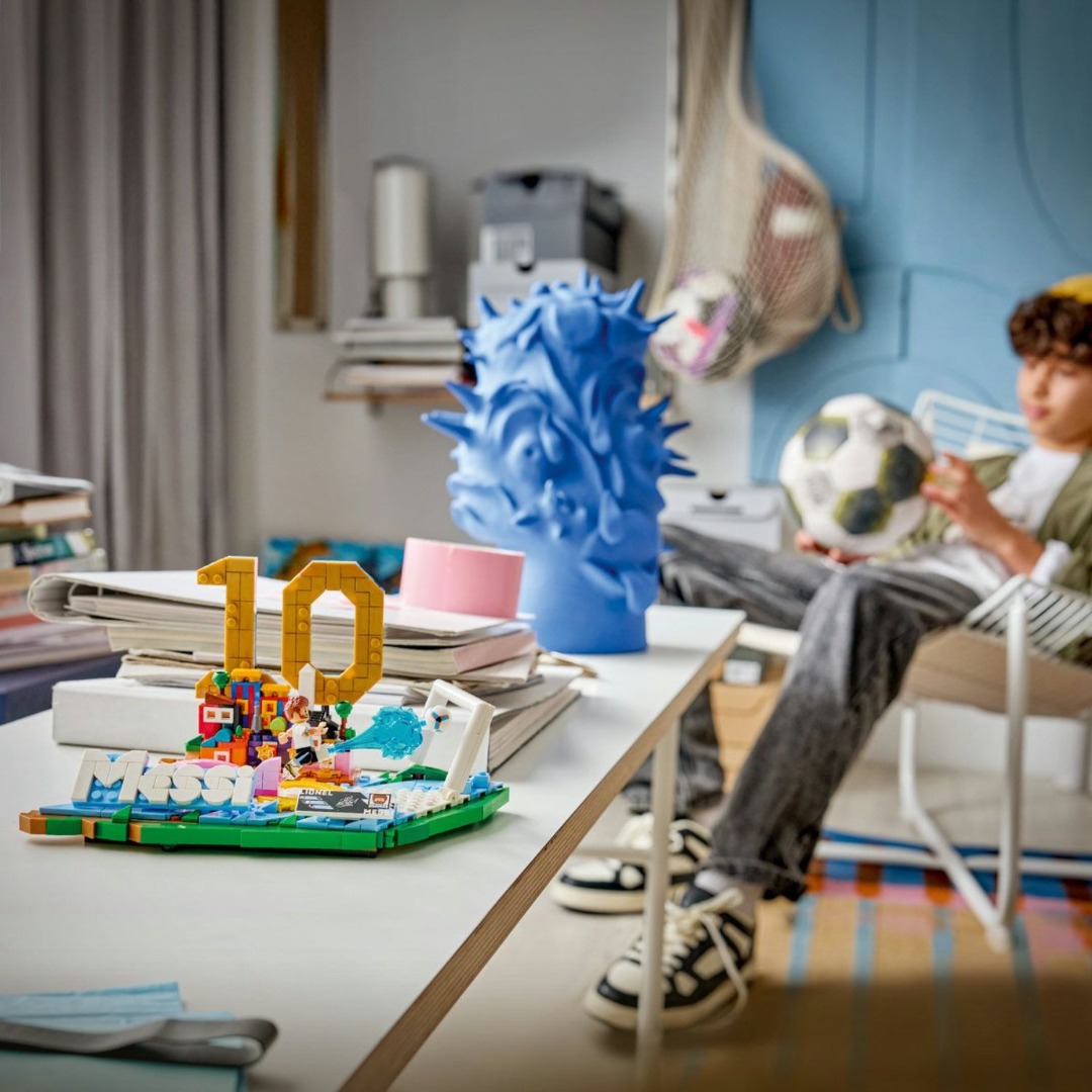 LEGO Lionel Messi momente importante din fotbal