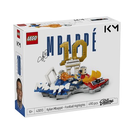 Kylian Mbappe Momente importante din fotbal, 10 ani+, 43013, 490 piese, Lego