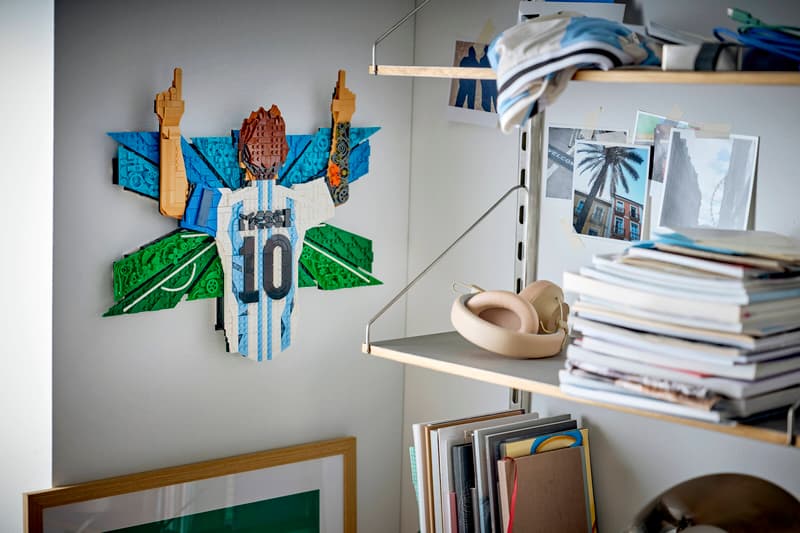LEGO Messi decor mural pe perete