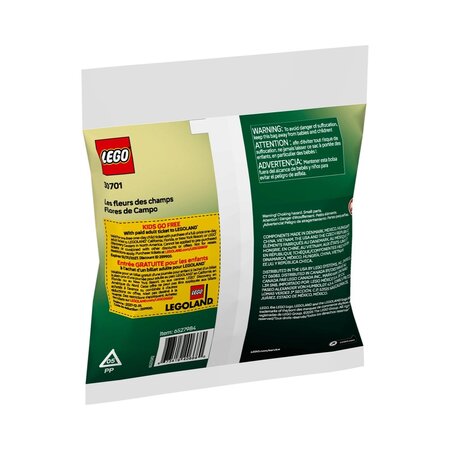 Flori de camp, 9 ani+, 30701, 77 piese, Lego Botanicals 794987