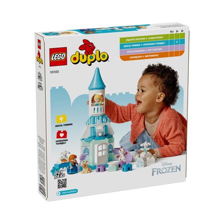 Petrecerea de la castelul Elsei din Regatul de gheata, 2 ani+, 10455, 54 piese, Lego Duplo 795000