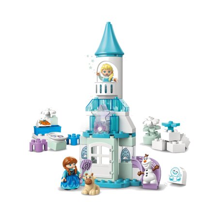 Petrecerea de la castelul Elsei din Regatul de gheata, 2 ani+, 10455, 54 piese, Lego Duplo 794998