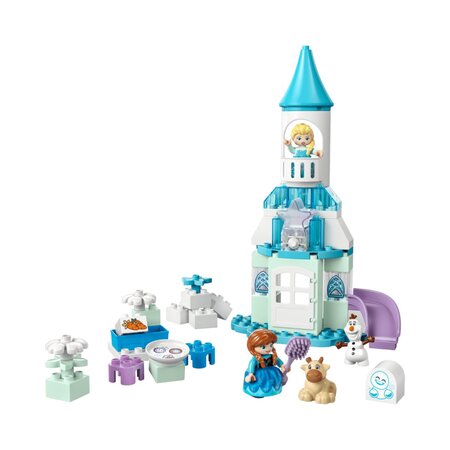 Petrecerea de la castelul Elsei din Regatul de gheata, 2 ani+, 10455, 54 piese, Lego Duplo 794997