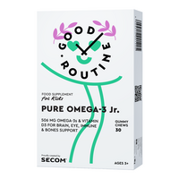 Jeleuri Pure Omega-3 Jr, 30 jeleuri, Good Routine
